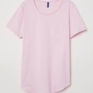 PINK POCKET UNISEX SOFT STYLE T SHIRT